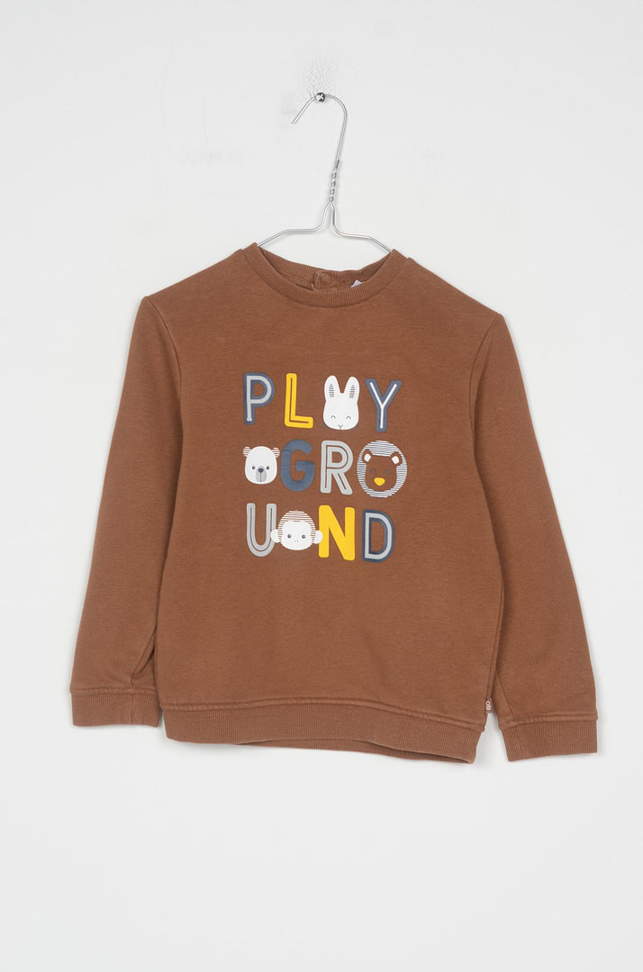 loopery-A-25-11394 Sweat - 3 ans <span class="lp-brand-title"> OBAIBI </span> - Afbeelding 1