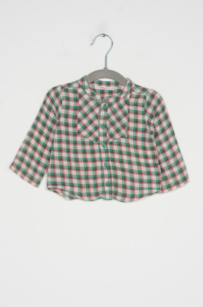 lus-A-25-11450 Chemise - 12 mois <span class="lp-brand-title"> HILDE & CO </span> - Afbeelding 1