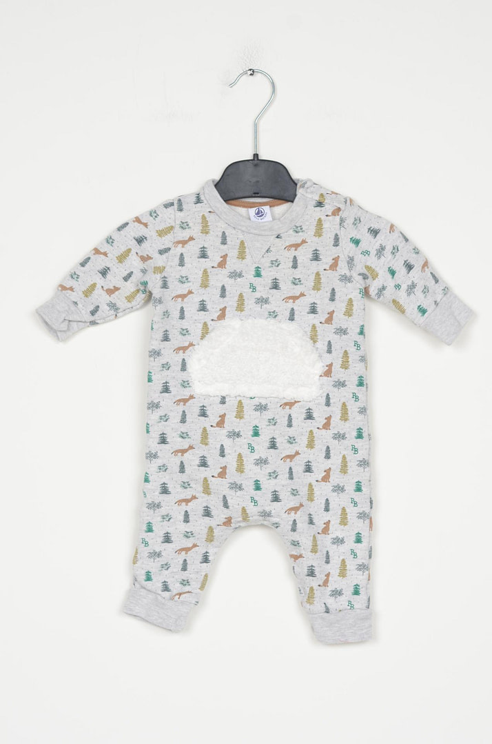 loopery-A-25-11761 Combinaison - 6 mois <span class="lp-brand-title"> PETIT BATEAU </span> - Afbeelding 1