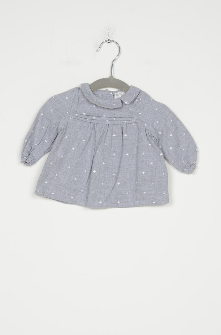 loopery-A-25-12678 Blouse - 3/6 mois <span class="lp-brand-title"> BUISSONNIERE </span> - Afbeelding 1