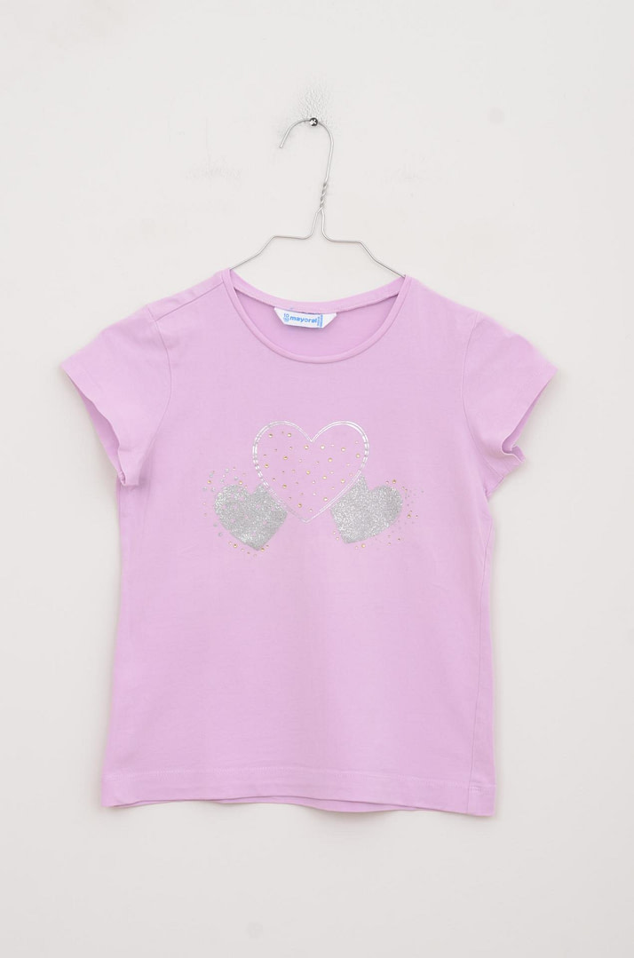 loopery-A-25-13595 T-Shirt Paillette - 10 ans <span class="lp-brand-title"> MAYORAL </span> - Afbeelding 1