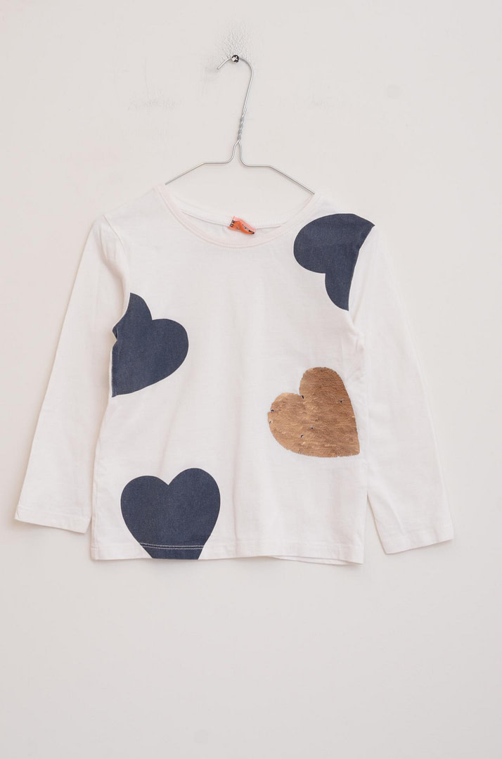 loopery-A-25-13898 T-Shirt Paillette - 4 ans <span class="lp-brand-title"> TAPE A L’OEIL </span> - Afbeelding 1