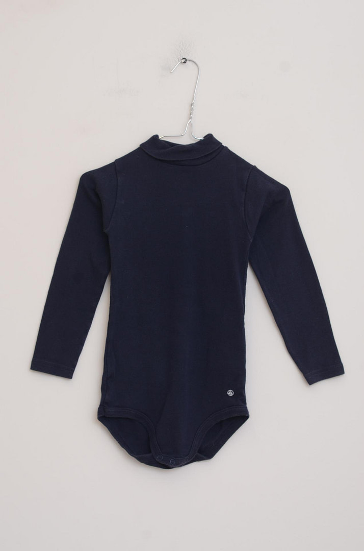 loopery-A-25-13938 Body à col - 3 ans <span class="lp-brand-title"> PETIT BATEAU </span> – Image 1