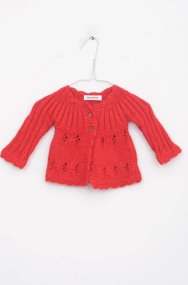 loopery-A-25-14293 Gilet Alpaga - 3 mois <span class="lp-brand-title"> AYMARA </span> - Afbeelding 1