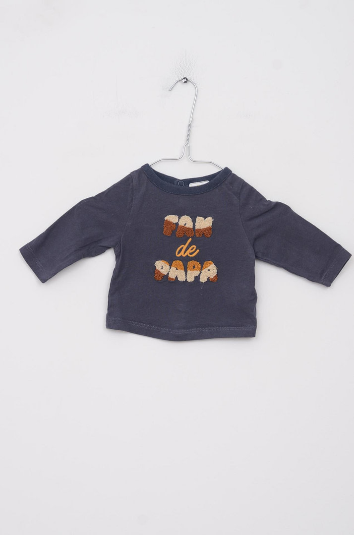 loopery-A-25-15063 T-Shirt - 1 mois <span class="lp-brand-title"> TAPE A L’OEIL </span> - Afbeelding 1