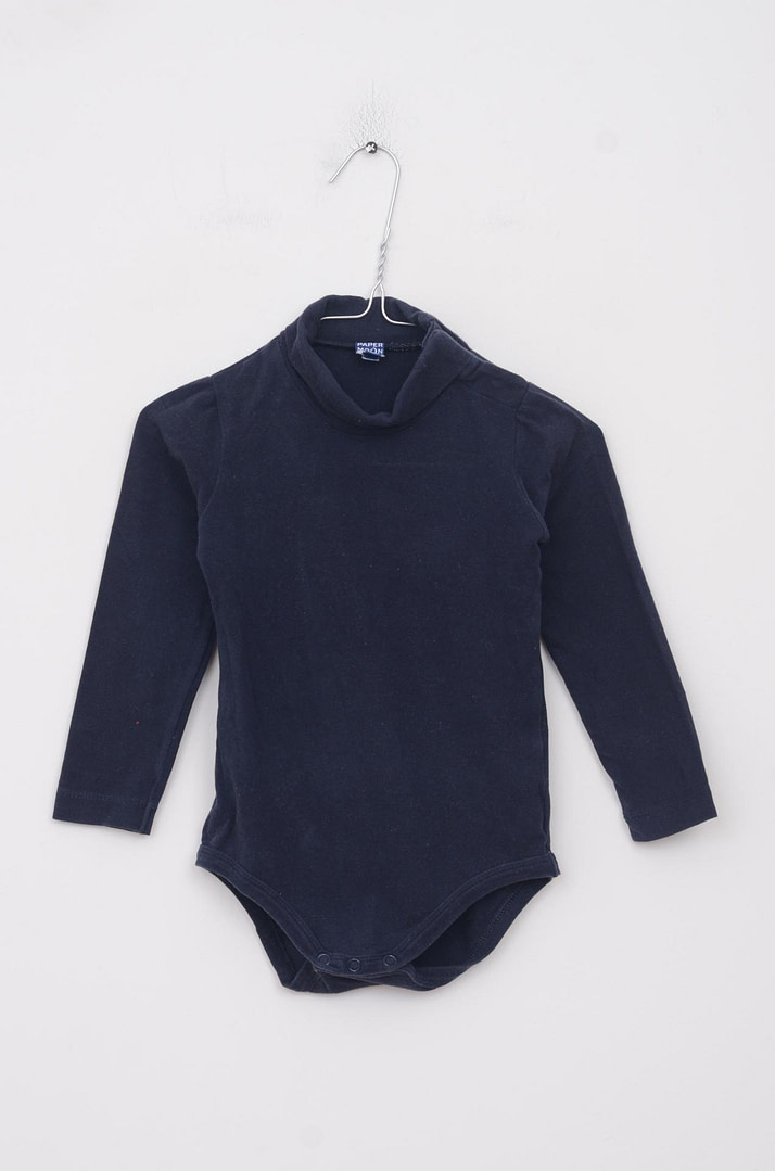 loopery-A-25-15132 Body à col - 18/24 mois <span class="lp-brand-title"> PAPERMOON </span> - Afbeelding 1
