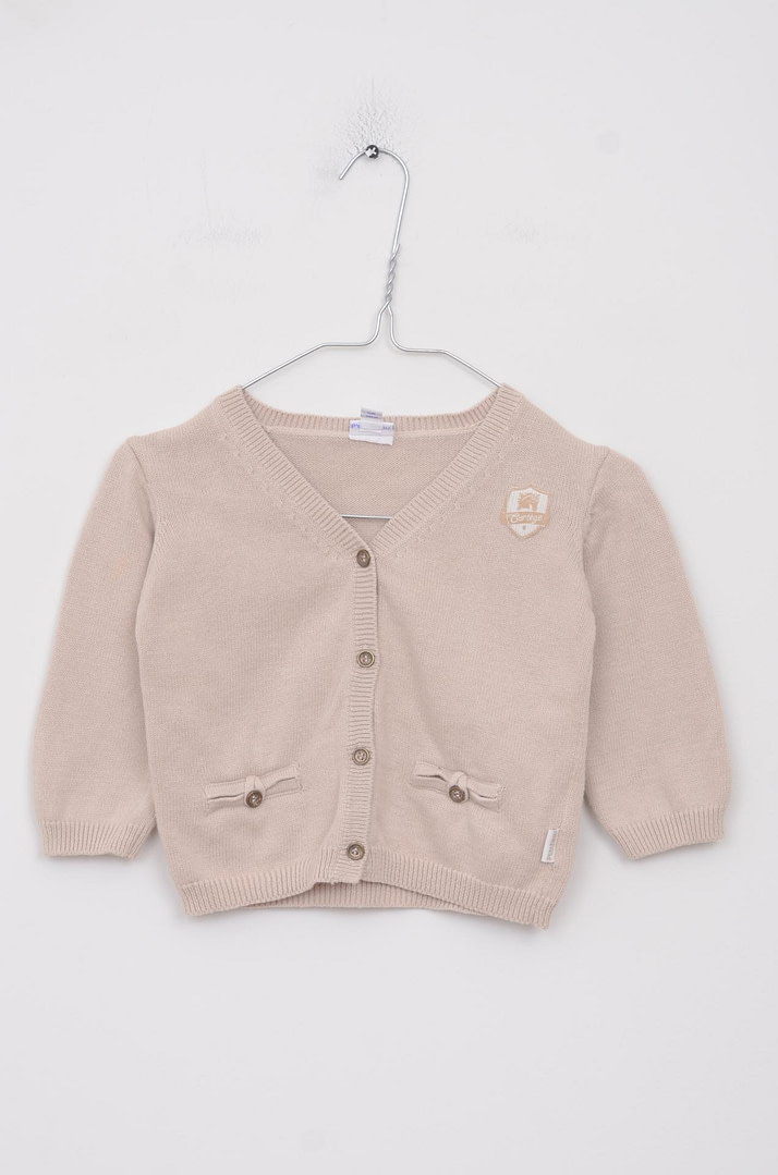 loopery-A-26-51 Gilet - 9/12 mois <span class="lp-brand-title"> P'TIT BISOU </span> - Afbeelding 1