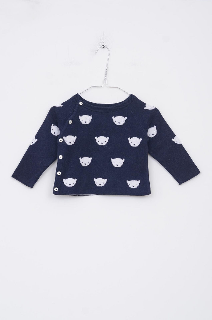 loopery-A-26-1346 Pull Laine - 12 mois <span class="lp-brand-title"> JACADI </span> - Afbeelding 1