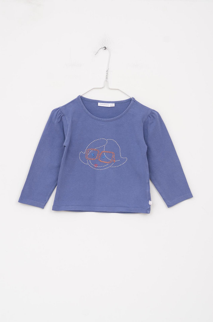 loopery-A-26-2475 T-Shirt Paillette - 24 mois <span class="lp-brand-title"> NOUKIE’S </span> - Afbeelding 1