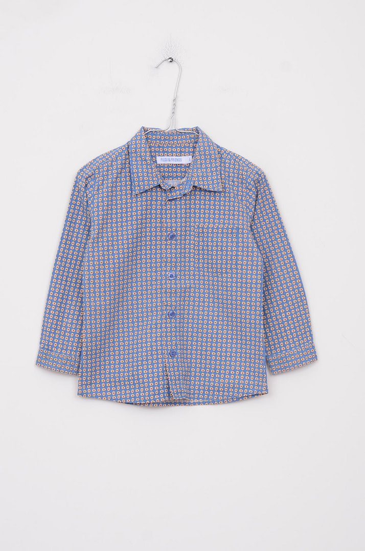 loopery-A-26-2645 Chemise - 4 ans <span class="lp-brand-title"> FILOU AND FRIENDS </span> - Afbeelding 1