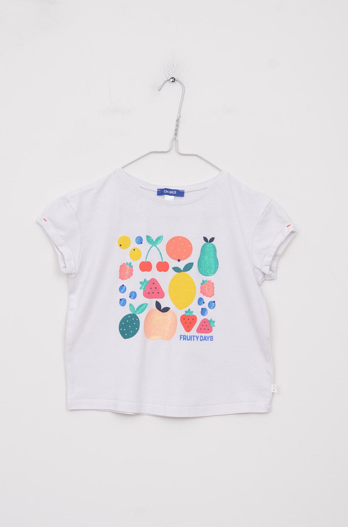 loopery-A-26-2701 T-Shirt Paillette - 6 ans <span class="lp-brand-title"> OKAIDI </span> - Afbeelding 1