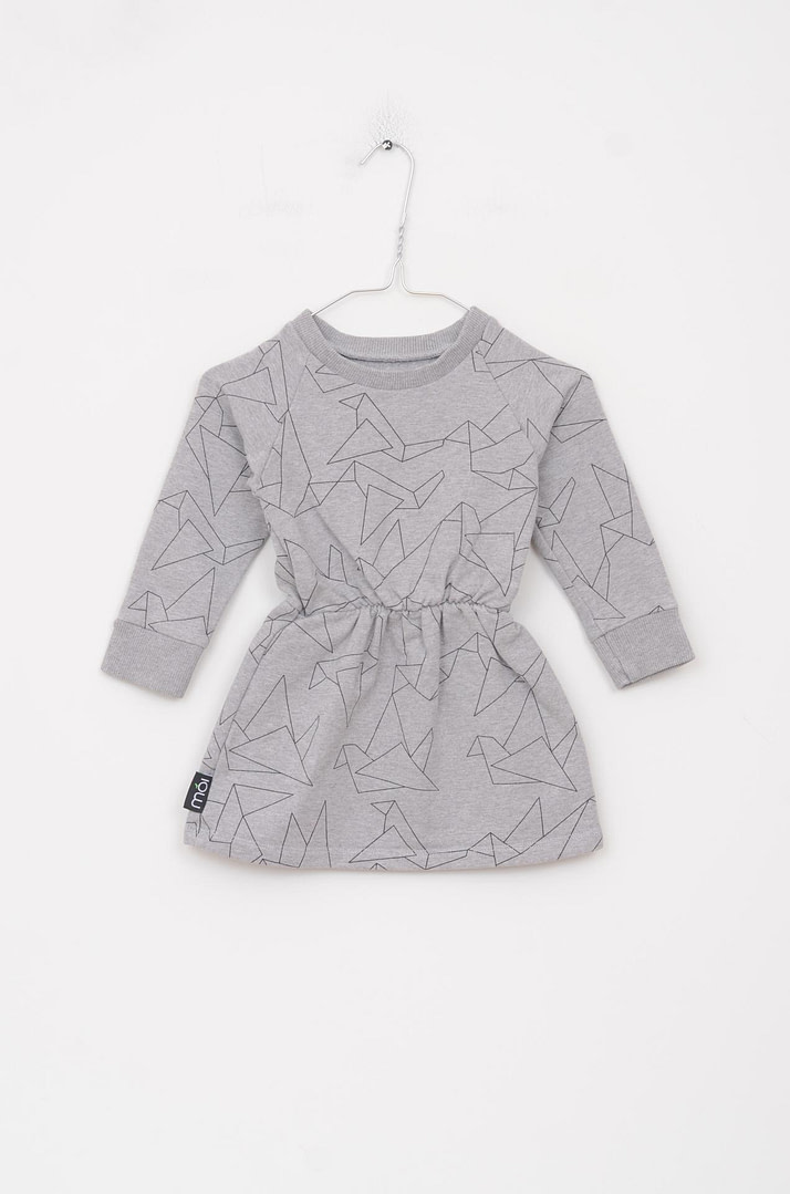 loopery-A-26-2730 Robe - 12/18 mois <span class="lp-brand-title"> MOI KIDS </span> - Afbeelding 1