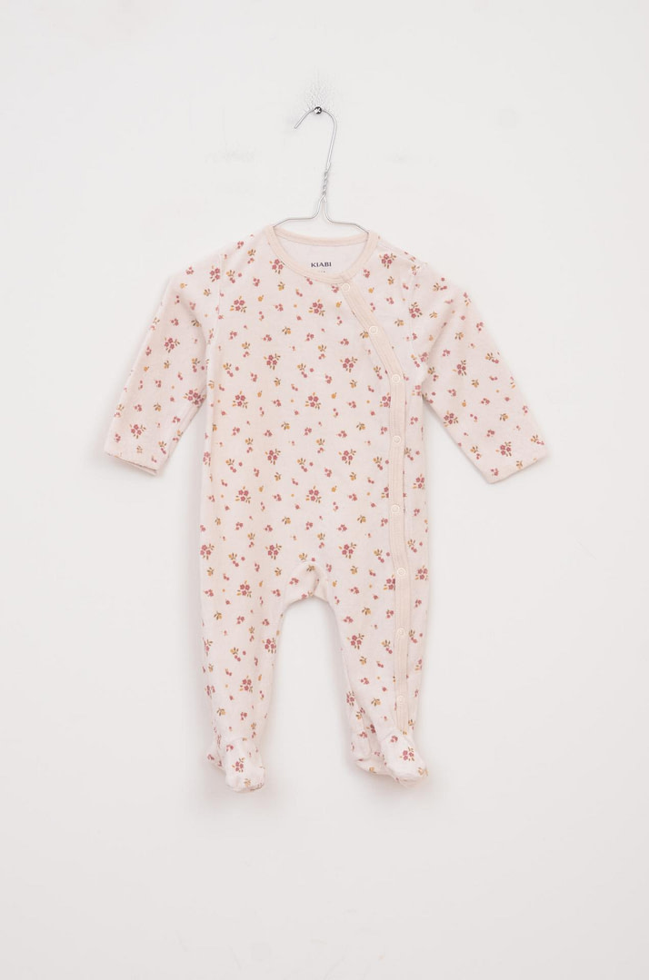 loopery-A-26-2877 Pyjama Velours - 6 mois <span class="lp-brand-title"> KIABI </span> – Image 1