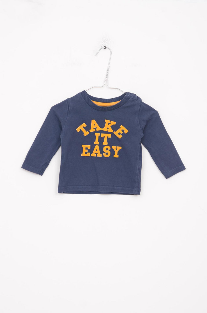 loopery-A-26-2895 T-Shirt - 6/9 mois <span class="lp-brand-title"> MINI REBELS </span> – Image 1