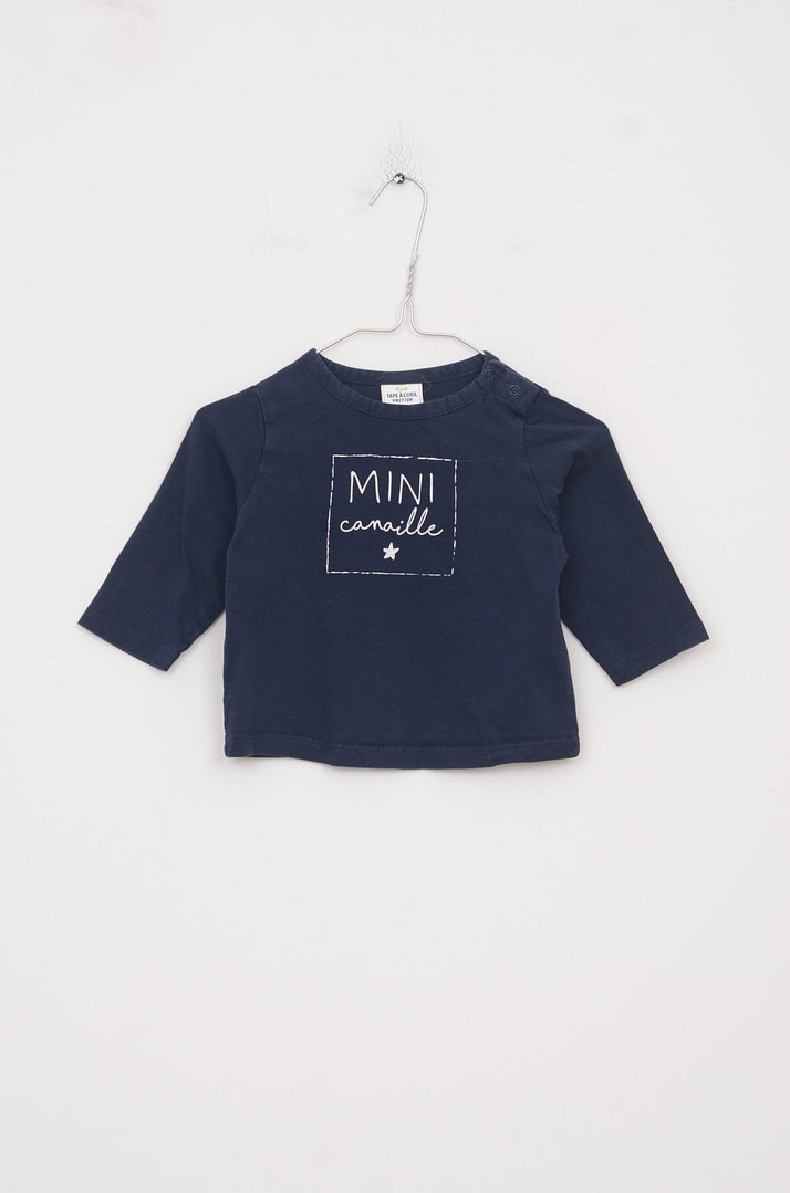 loopery-A-26-2900 T-Shirt - 9 mois <span class="lp-brand-title"> TAPE A L’OEIL </span> – Image 1