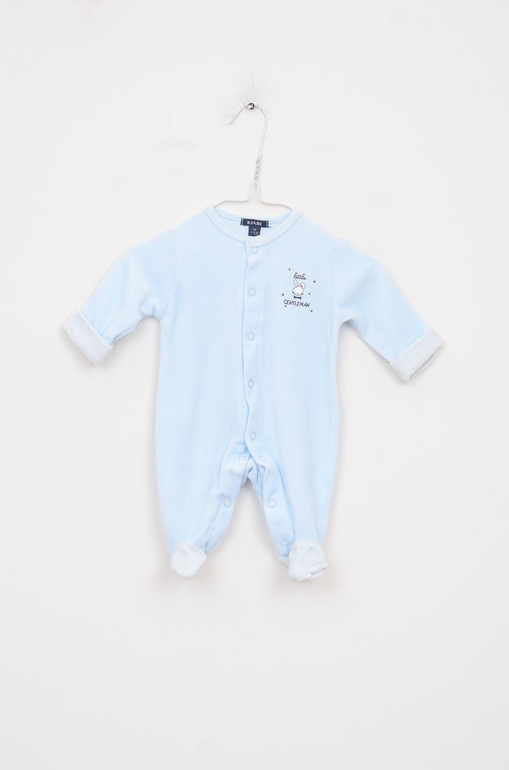 loopery-A-26-2916 Pyjama Velours - 1 mois <span class="lp-brand-title"> KIABI </span> - Afbeelding 1