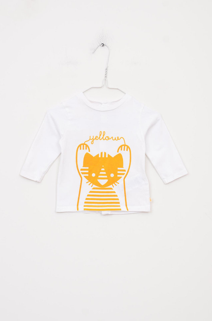 loopery-A-26-2927 T-Shirt - 6 mois <span class="lp-brand-title"> OBAIBI </span> - Afbeelding 1