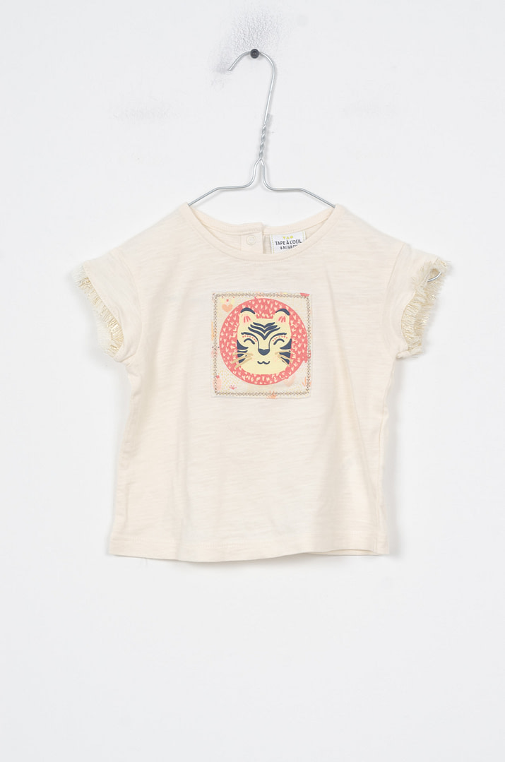 pinky-chips-24-02553 T-shirt - 6mois - Afbeelding 1
