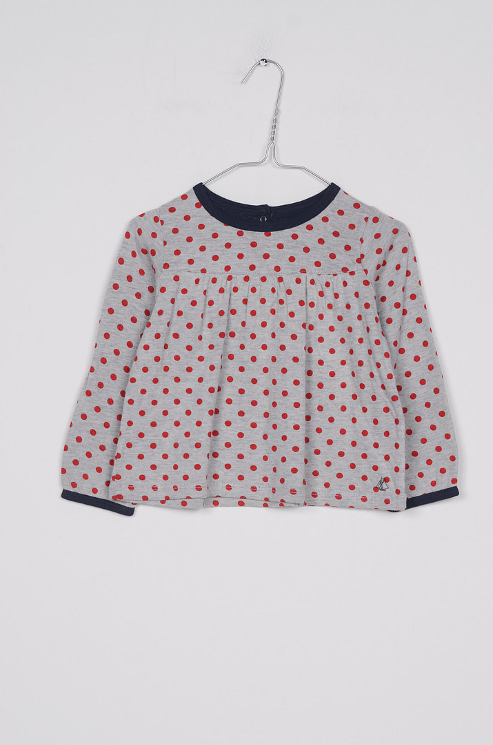 pinky-chips-25-01031 T-shirt - 36mois <span class="pc-brand-title">PETIT BATEAU</span> - Afbeelding 1
