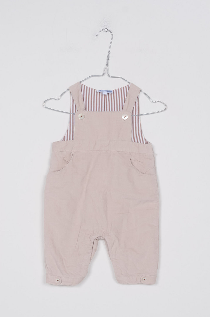 pinky-chips-25-01532 Salopette velours - 6mois <span class="pc-brand-title">JACADI</span> – Image 1