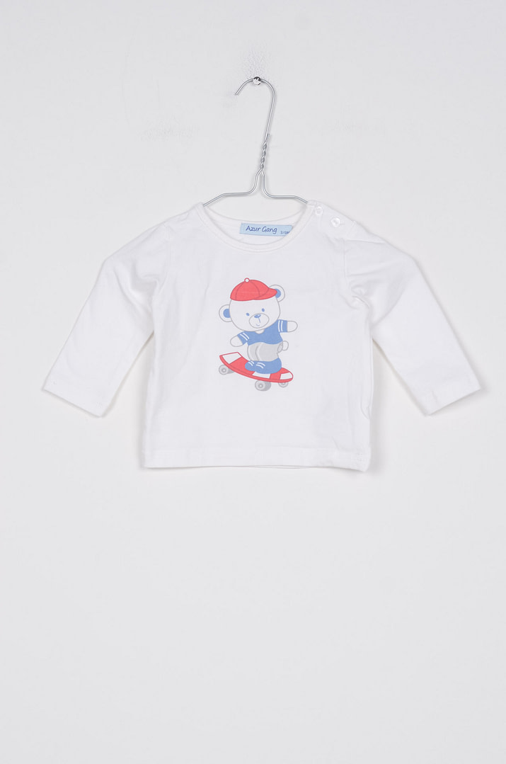 pinky-chips-25-01973 T-shirt - 3/6mois <span class="pc-brand-title">Azur Gang</span> – Image 1