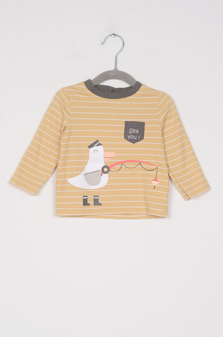 roze-chips-25-02212 T-shirt - 12mois <span class="pc-brand-title"></span> - Afbeelding 1