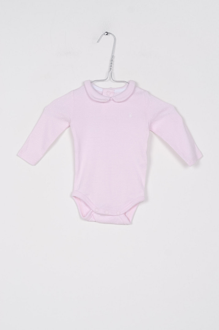 pinky-chips-25-02625 Body à col - 3mois OBAIBI - Afbeelding 1
