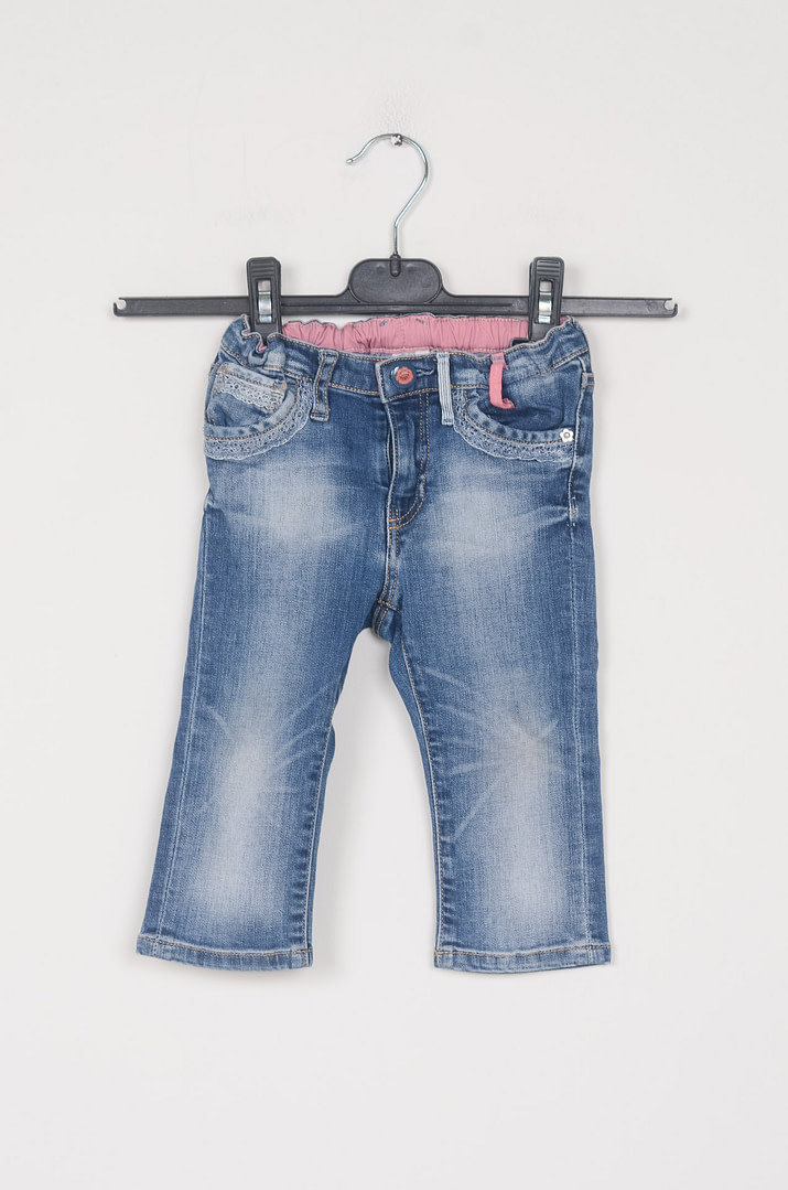 roze-chips-25-02903 Pantalon - 9/12mois <span class="pc-brand-title">H&M</span> - Afbeelding 1