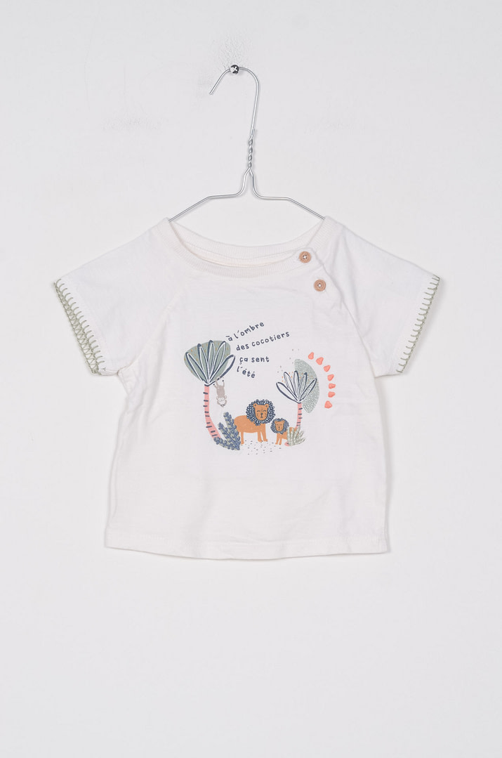 pinky-chips-25-03215 T-shirt - 9mois <span class="pc-brand-title">TAPE A L’OEIL</span> - Afbeelding 1