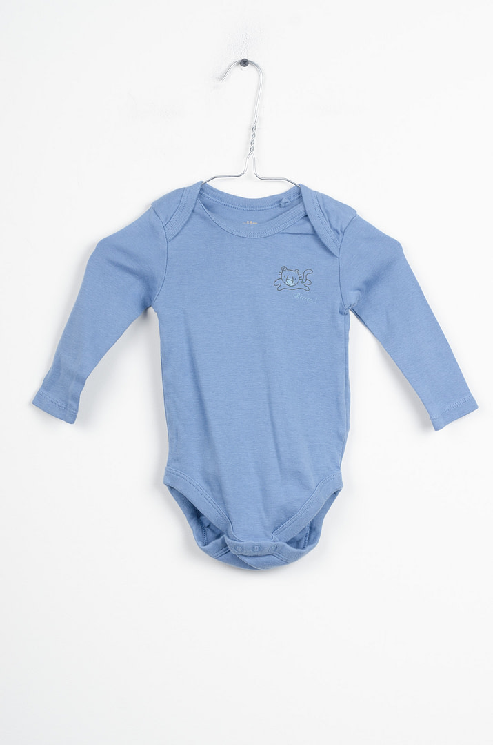 roze-chips-23-06455 Body - 3/6mois - Afbeelding 1