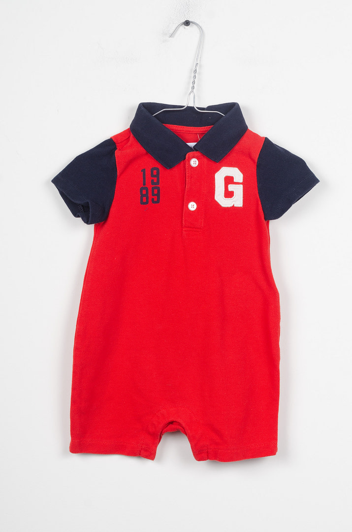 roze-chips-23-06889 Combinaison - 6/12mois - Afbeelding 1