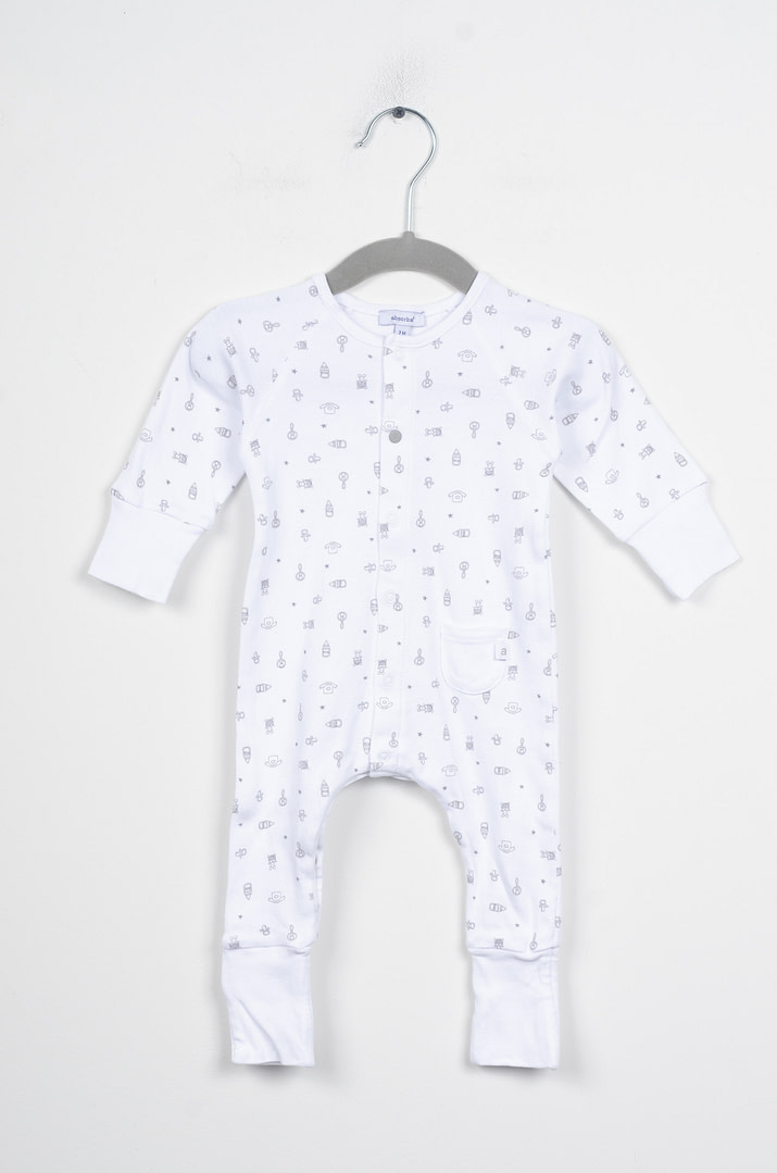 roze-chips-23-07553 Pyjama - 3mois - Afbeelding 1