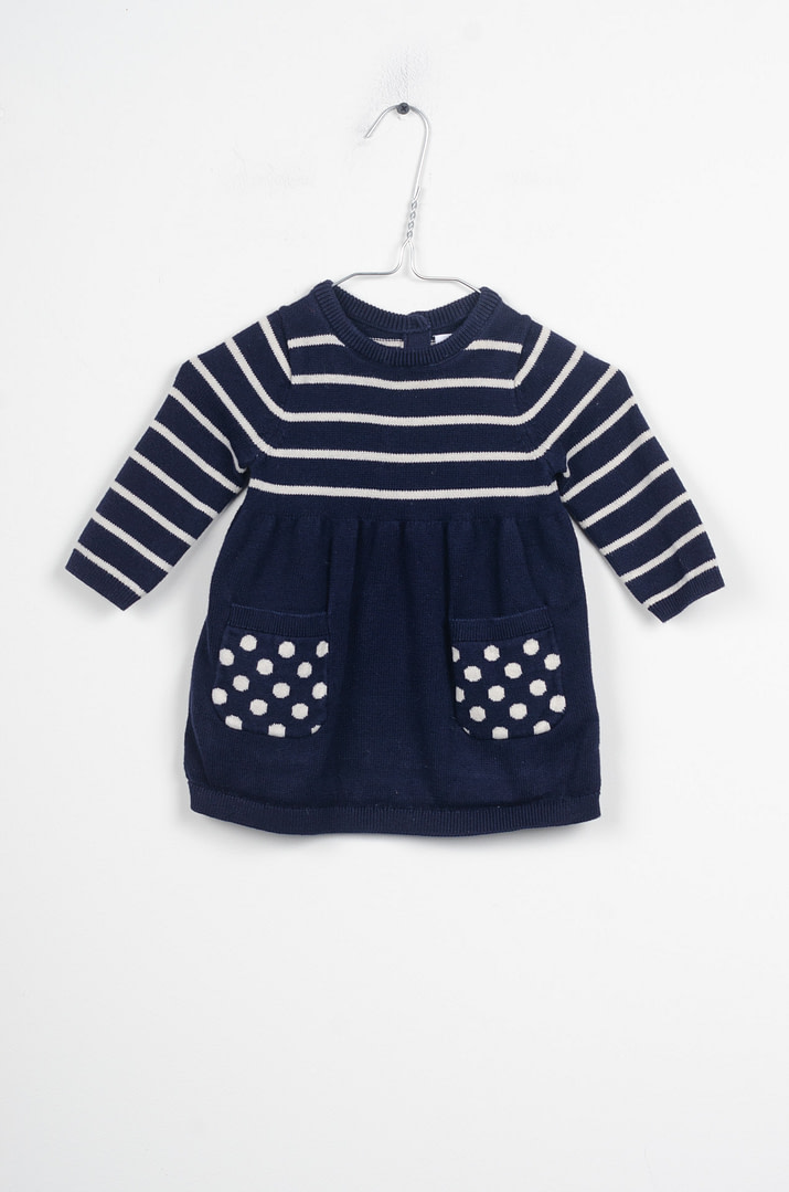 roze-chips-23-07818 Robe - 3/6mois - Afbeelding 1