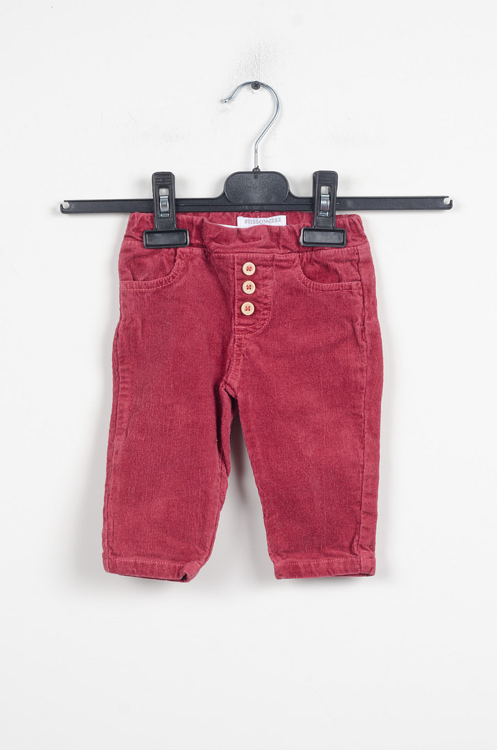 pinky-chips-23-08400 Pantalon velours - 3/6mois – Image 1