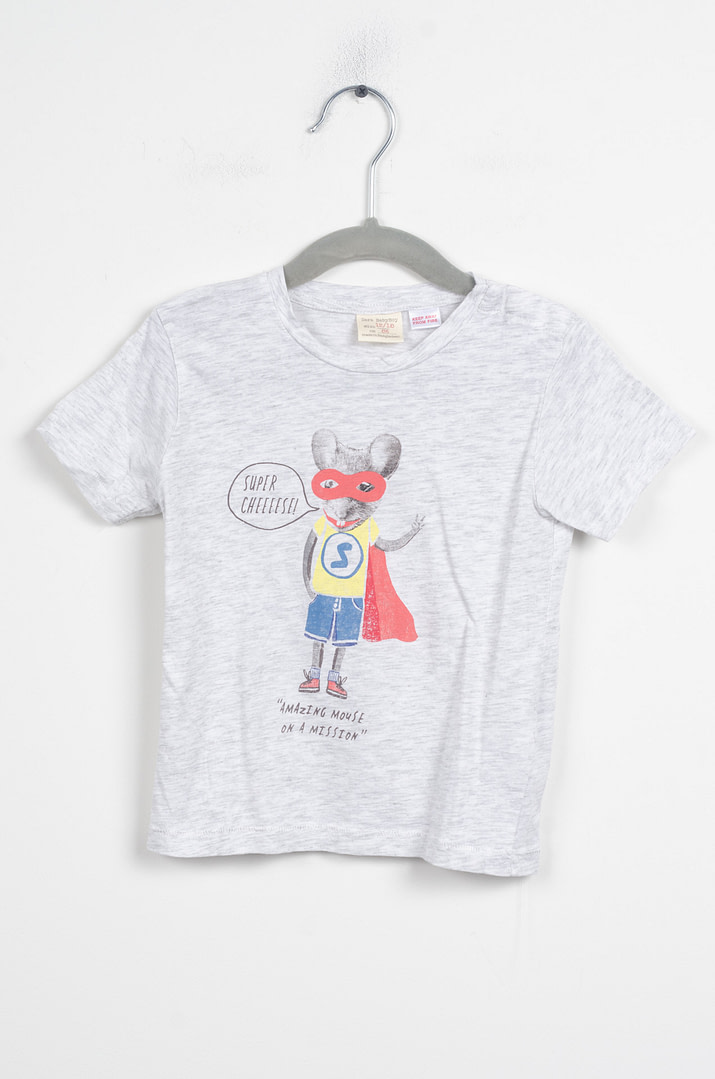 pinky-chips-23-10218 T-shirt - 12/18mois - Afbeelding 1