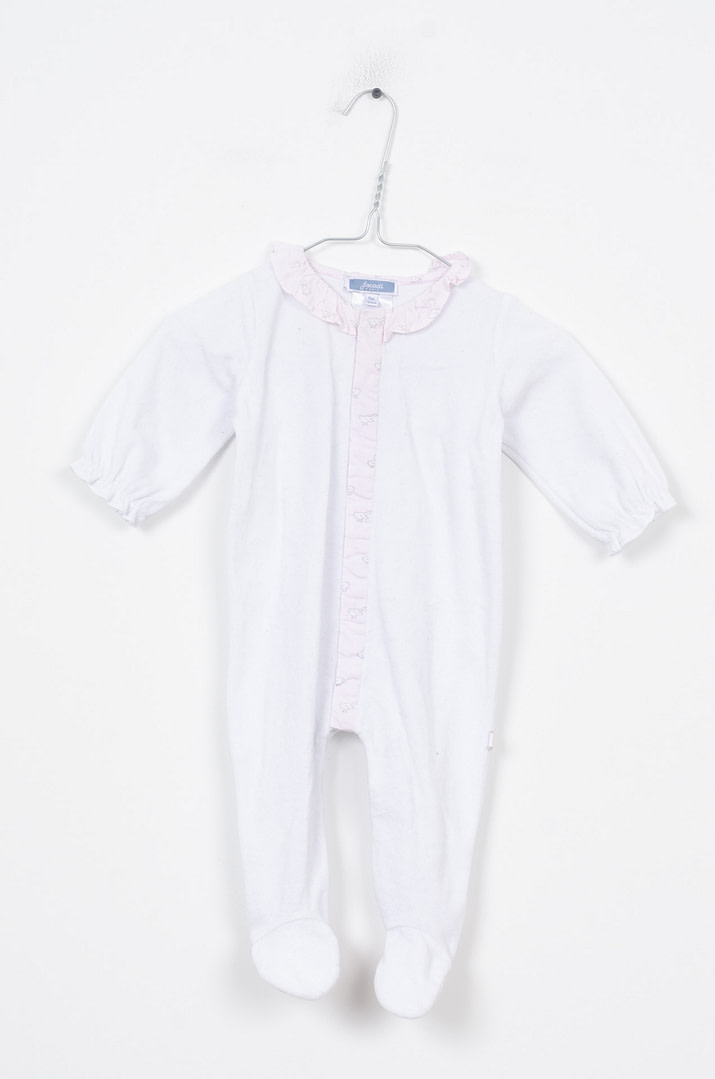 pinky-chips-23-12855 Pyjama velours - 6mois - Afbeelding 1