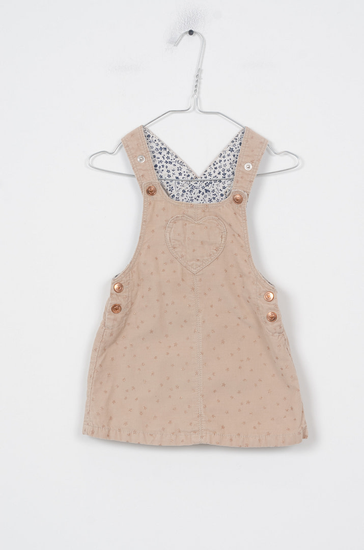 pinky-chips-24-02914 Robe velours - 18mois – Image 1