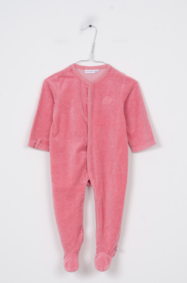 pinky-chips-24-03054 Pyjama velours -18mois – Image 1