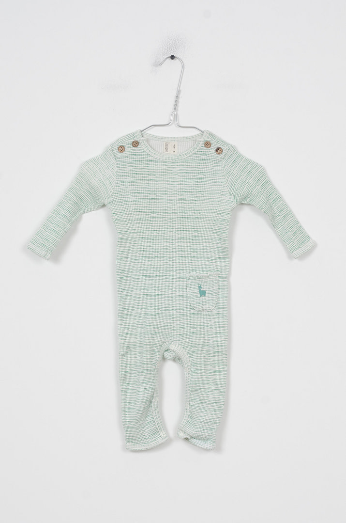 roze-chips-24-03409 Combinaison - 6mois - Afbeelding 1