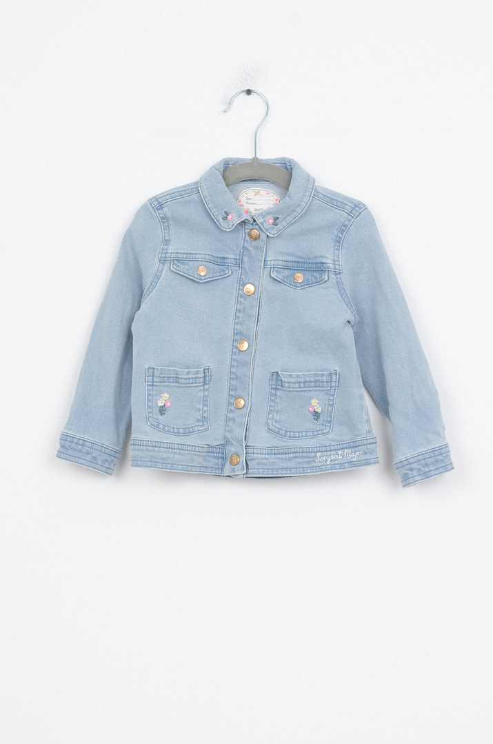 pinky-chips-24-04534 Veste jeans - 2ans - Afbeelding 1