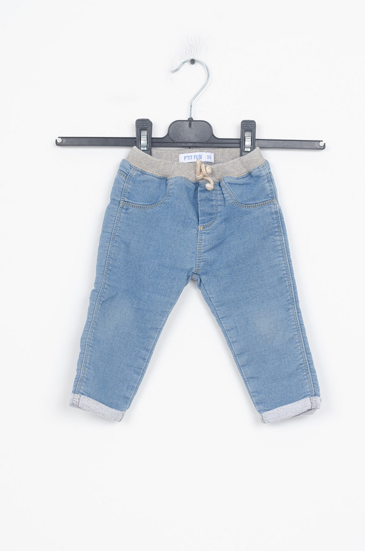 roze-chips-24-06093 Pantalon - 9mois - Afbeelding 1