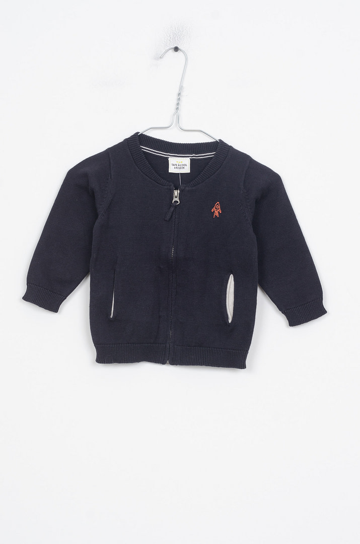 pinky-chips-24-06306 Gilet - 6mois - Afbeelding 1