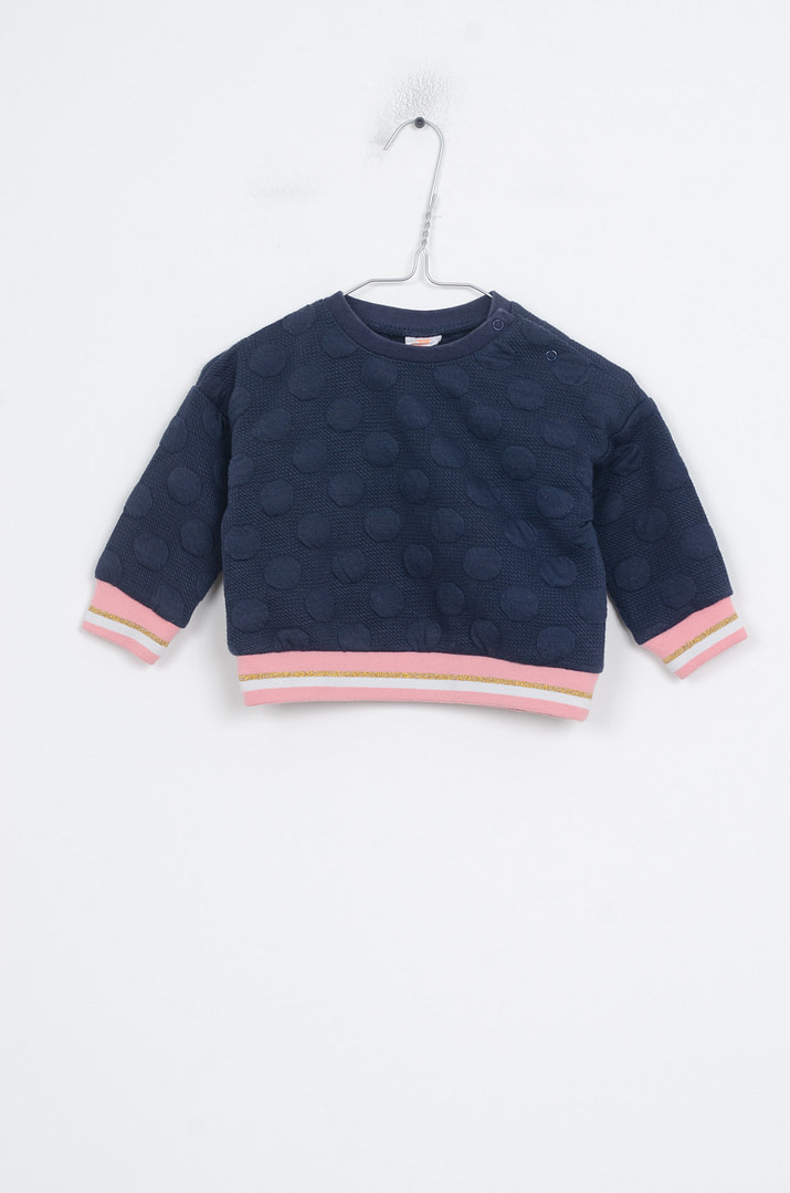 pinky-chips-24-06510 Sweat - 6mois - Afbeelding 1