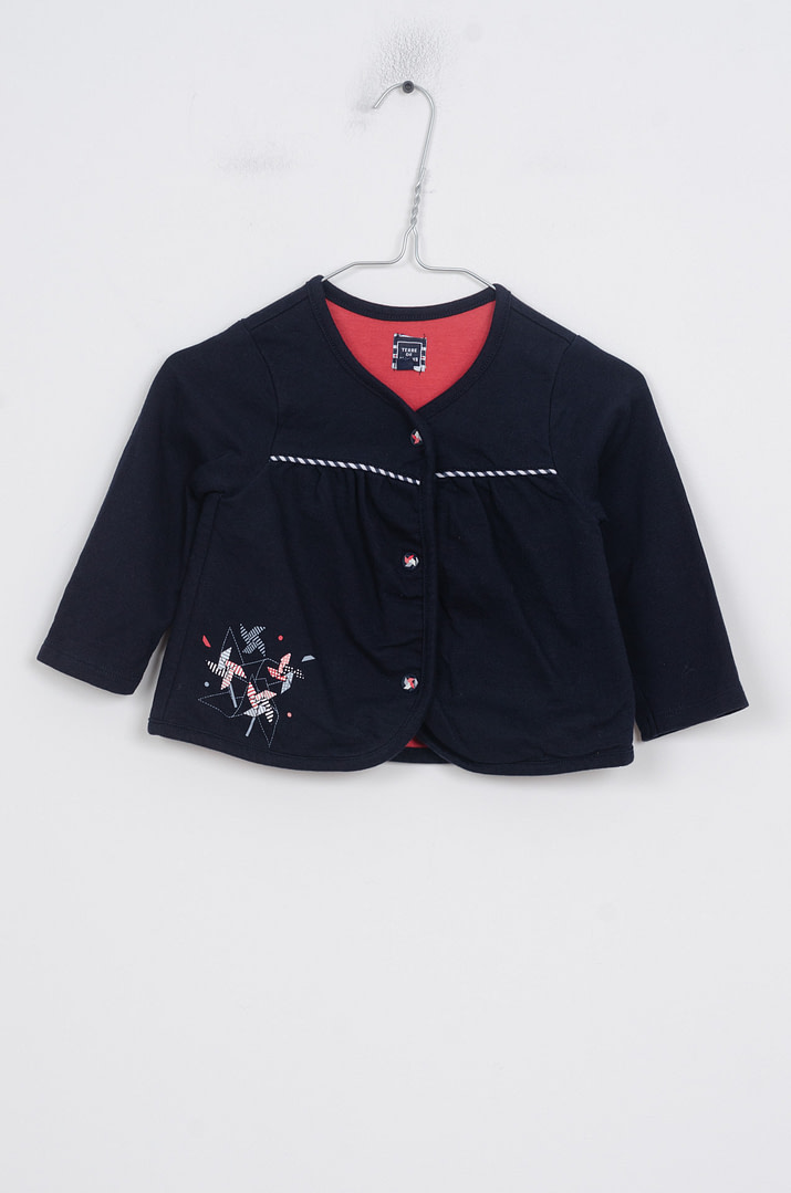 pinky-chips-24-07785 Gilet - 12mois - Afbeelding 1