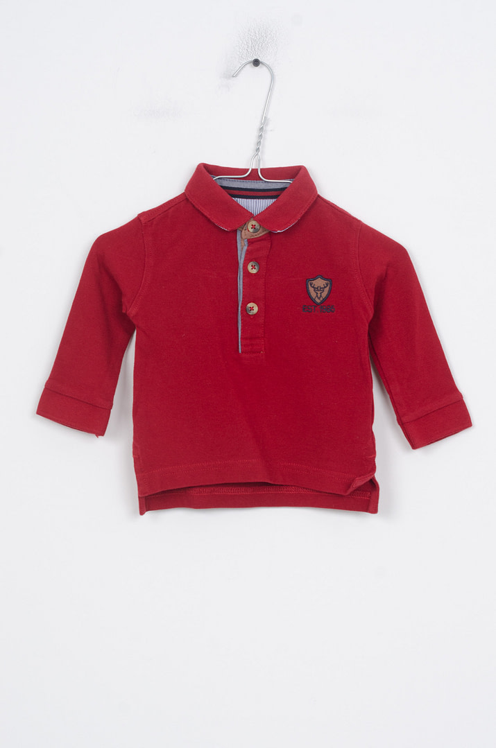 pinky-chips-24-07886 Polo - 3/6mois - Afbeelding 1