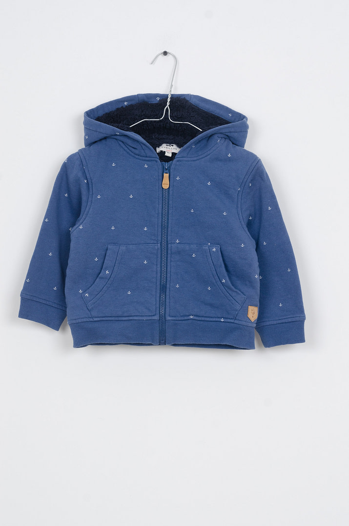 roze-chips-24-08329 Gilet - 18mois - Afbeelding 1