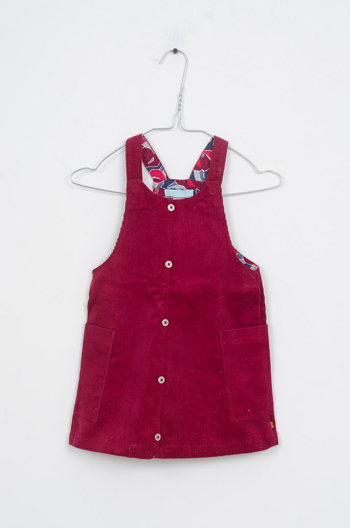 pinky-chips-24-08799 Robe velours - 18mois - Afbeelding 1