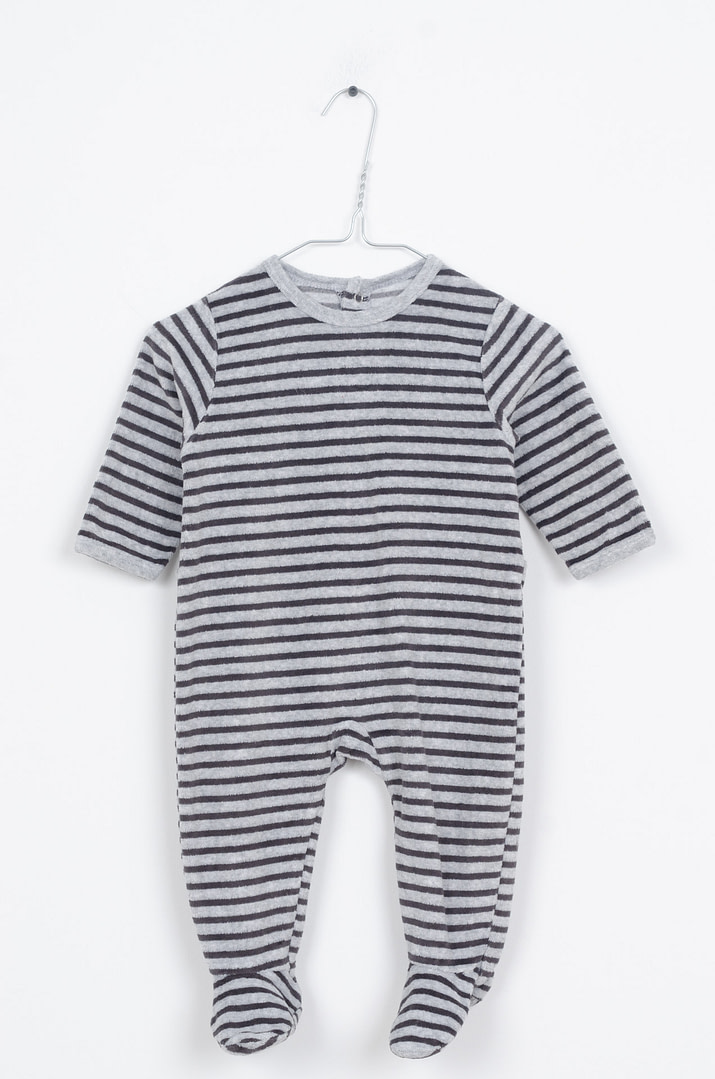 pinky-chips-24-08857 Pyjama éponge - 6mois - Afbeelding 1