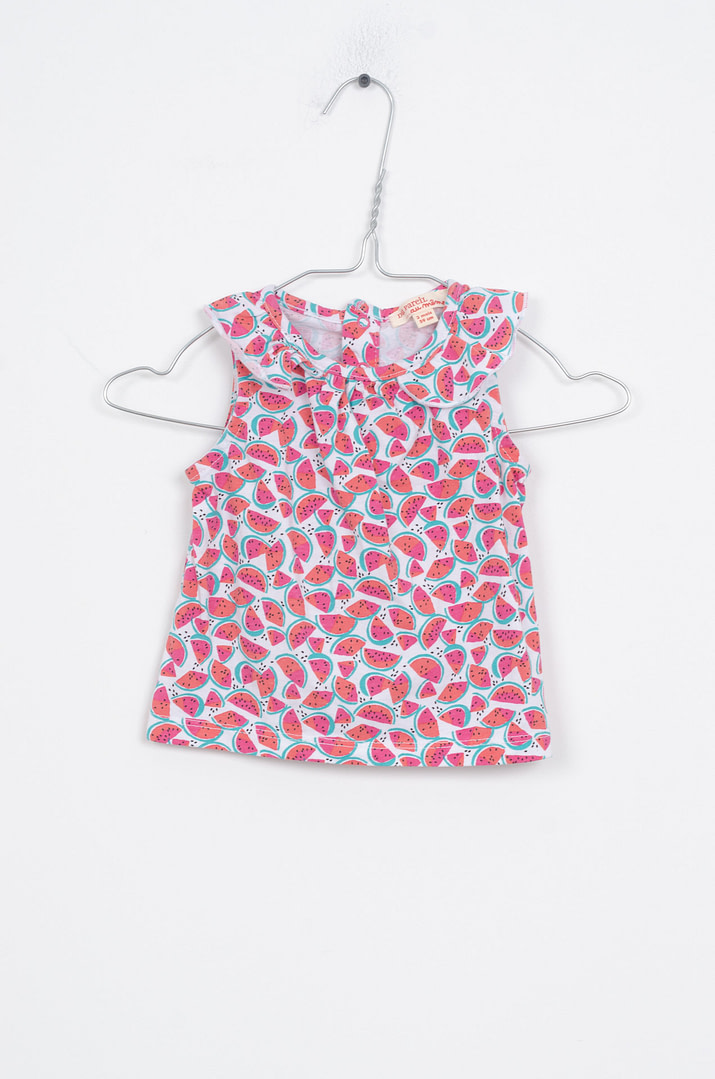 pinky-chips-24-09442 T-shirt - 3mois - Afbeelding 1