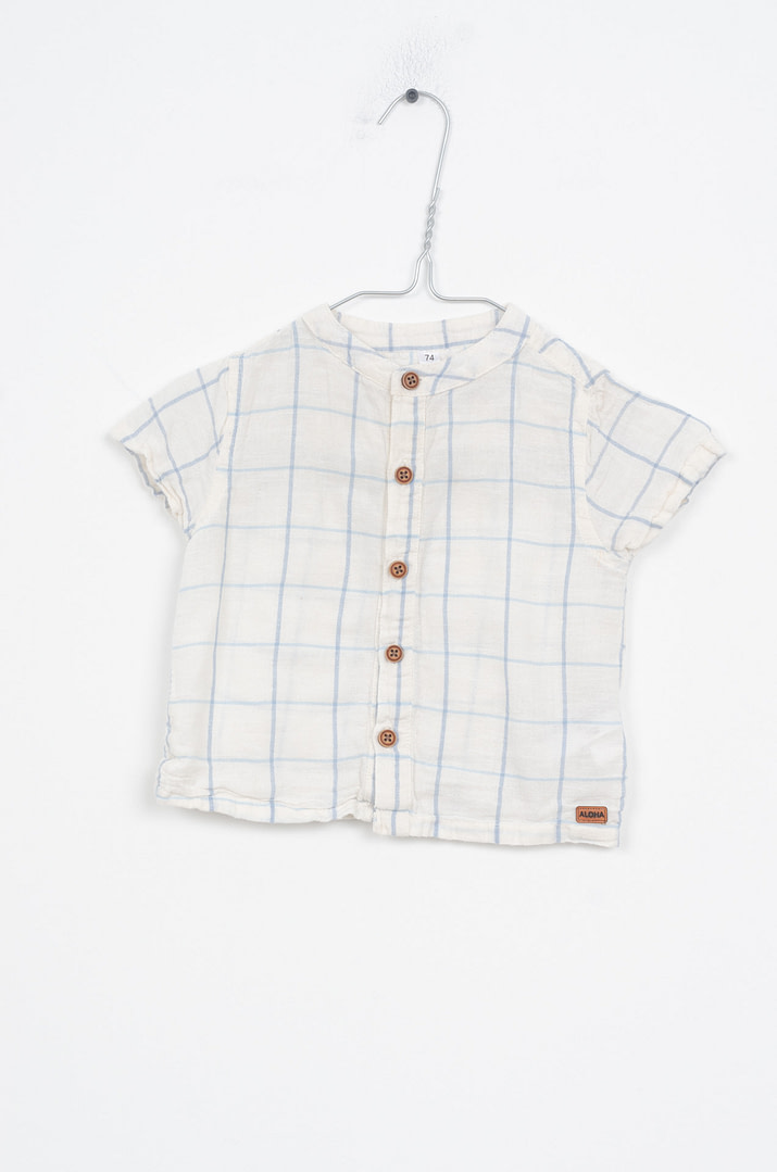 roze-chips-24-09750 Chemise - 12mois - Afbeelding 1